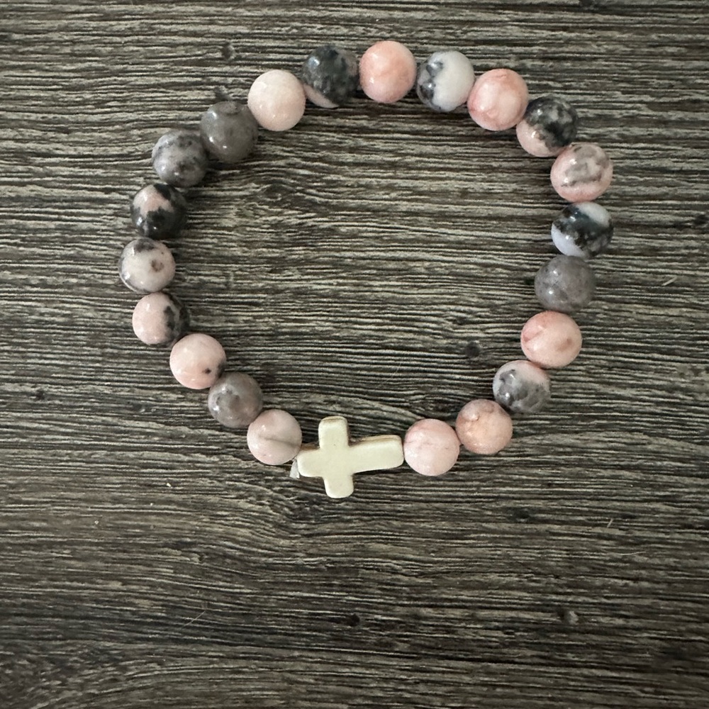 NEW - unisex Cross Bracelet (homemade)